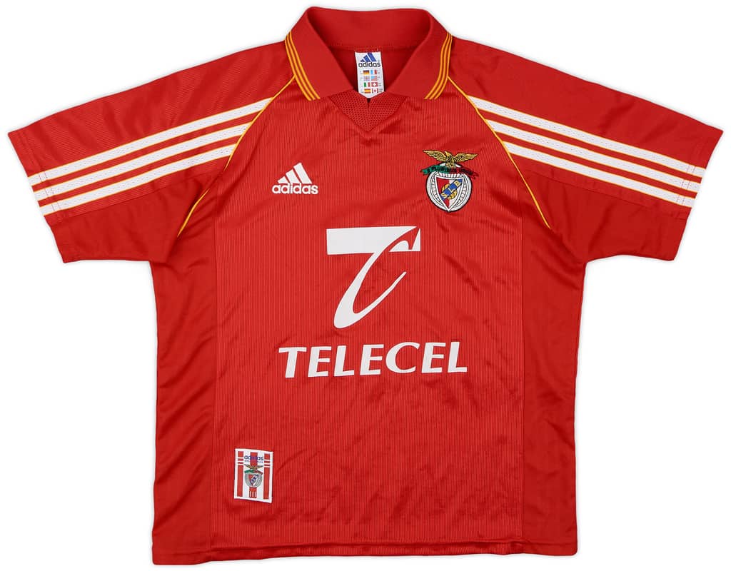 1998-99 Benfica Home Shirt - 6/10 - (Y)