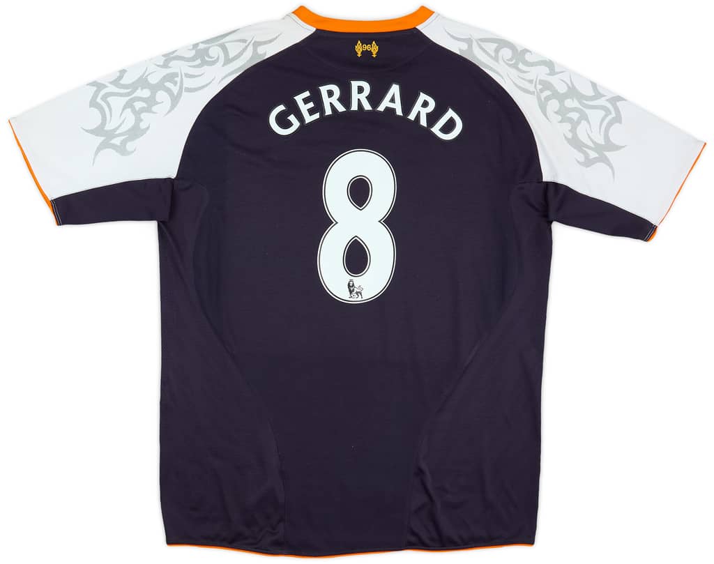2012-13 Liverpool Third Shirt Gerrard #8 - 6/10 - (XXL)
