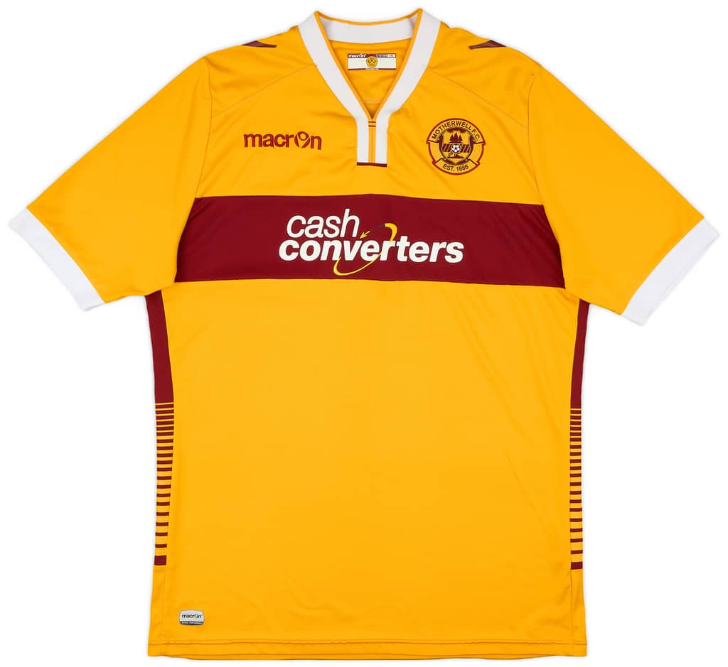 2014-15 Motherwell Home Shirt - 6/10 - (XXL)