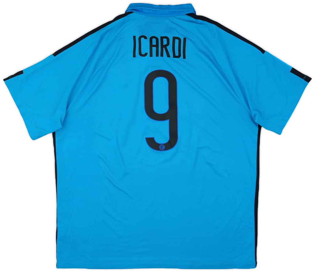 2014-15 Inter Milan Third Shirt Icardi #9 - 8/10 - (XXL)
