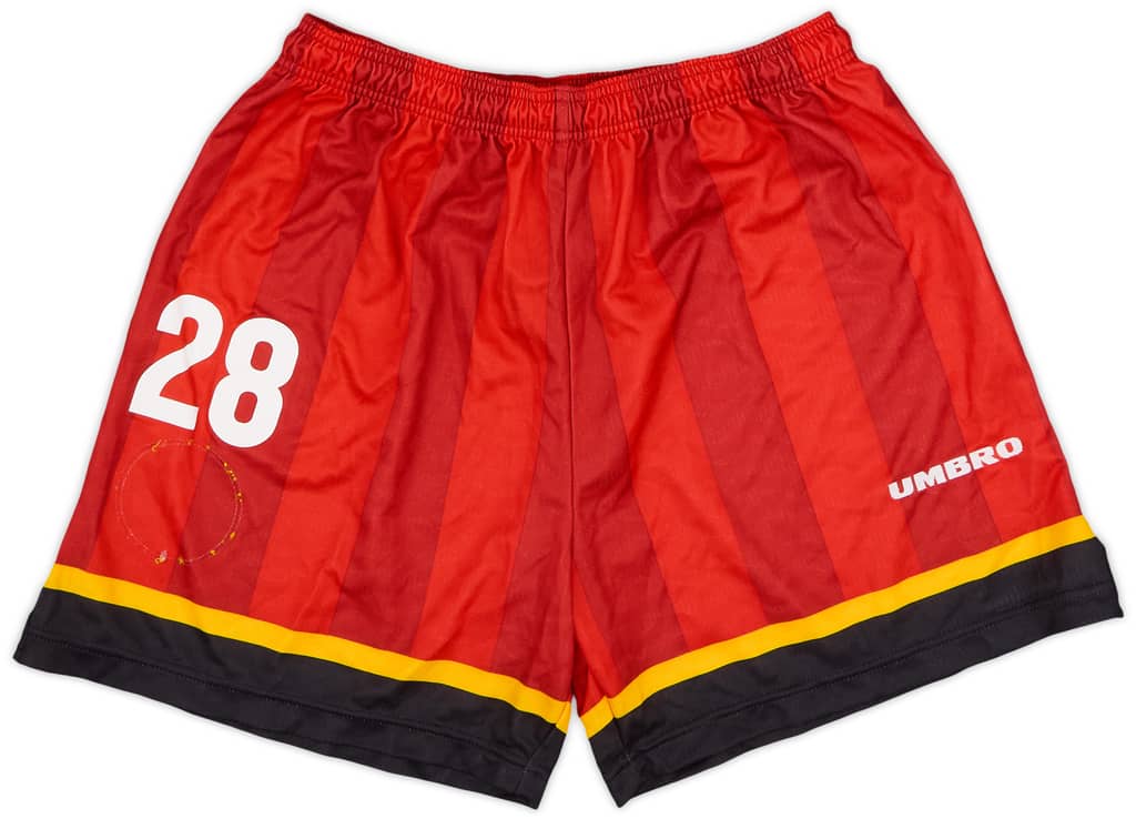 1997 Nagoya Grampus Eight Player Issue Home Shorts #28 - 3/10 - (M)