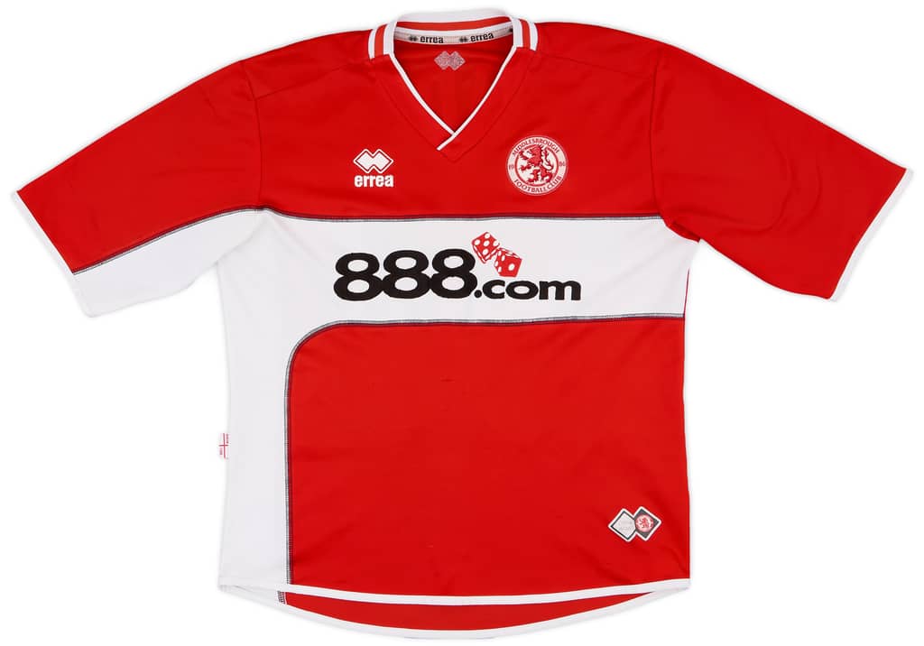 2005-06 Middlesbrough Home Shirt Mendieta #14 - 5/10 - (L)