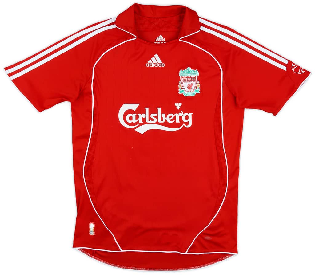 2006-08 Liverpool Home Shirt Alonso #14 - 5/10 - (S)