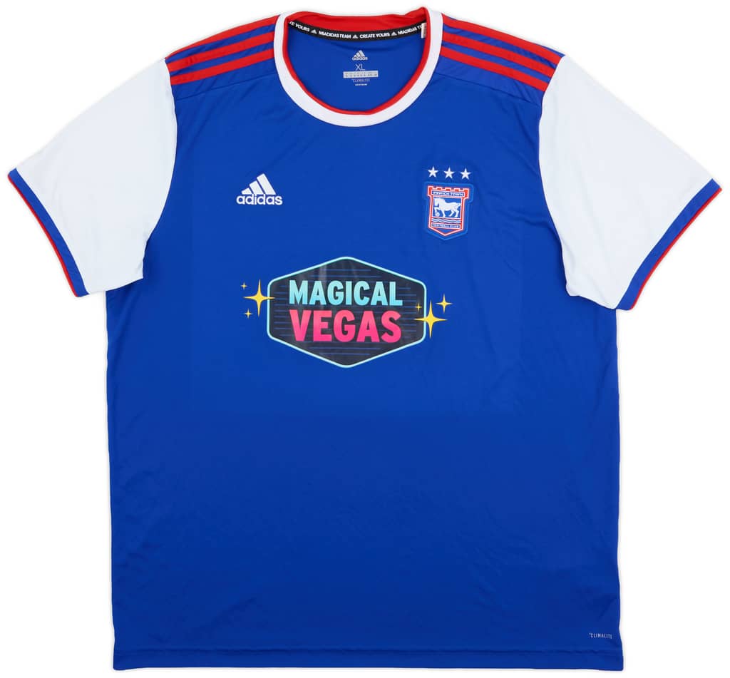 2018-19 Ipswich Home Shirt - 7/10 - (XL)