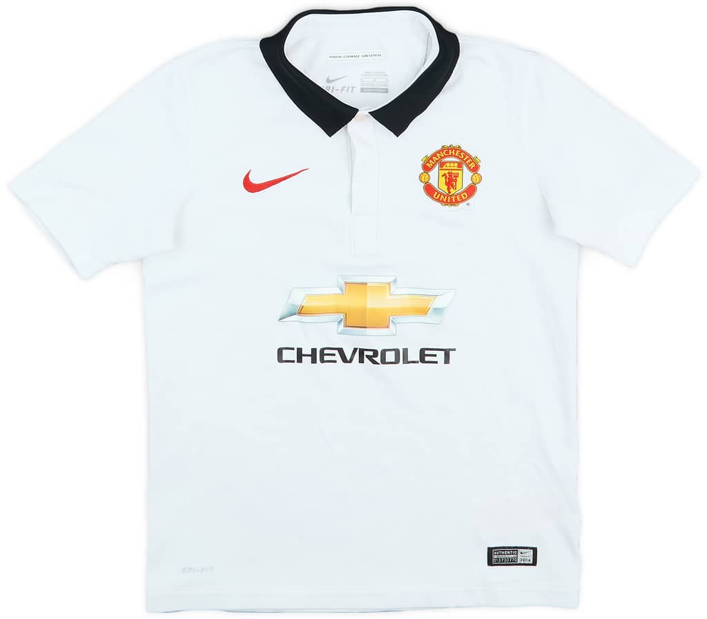 2014-15 Manchester United Away Shirt - 8/10 - (M.Boys)