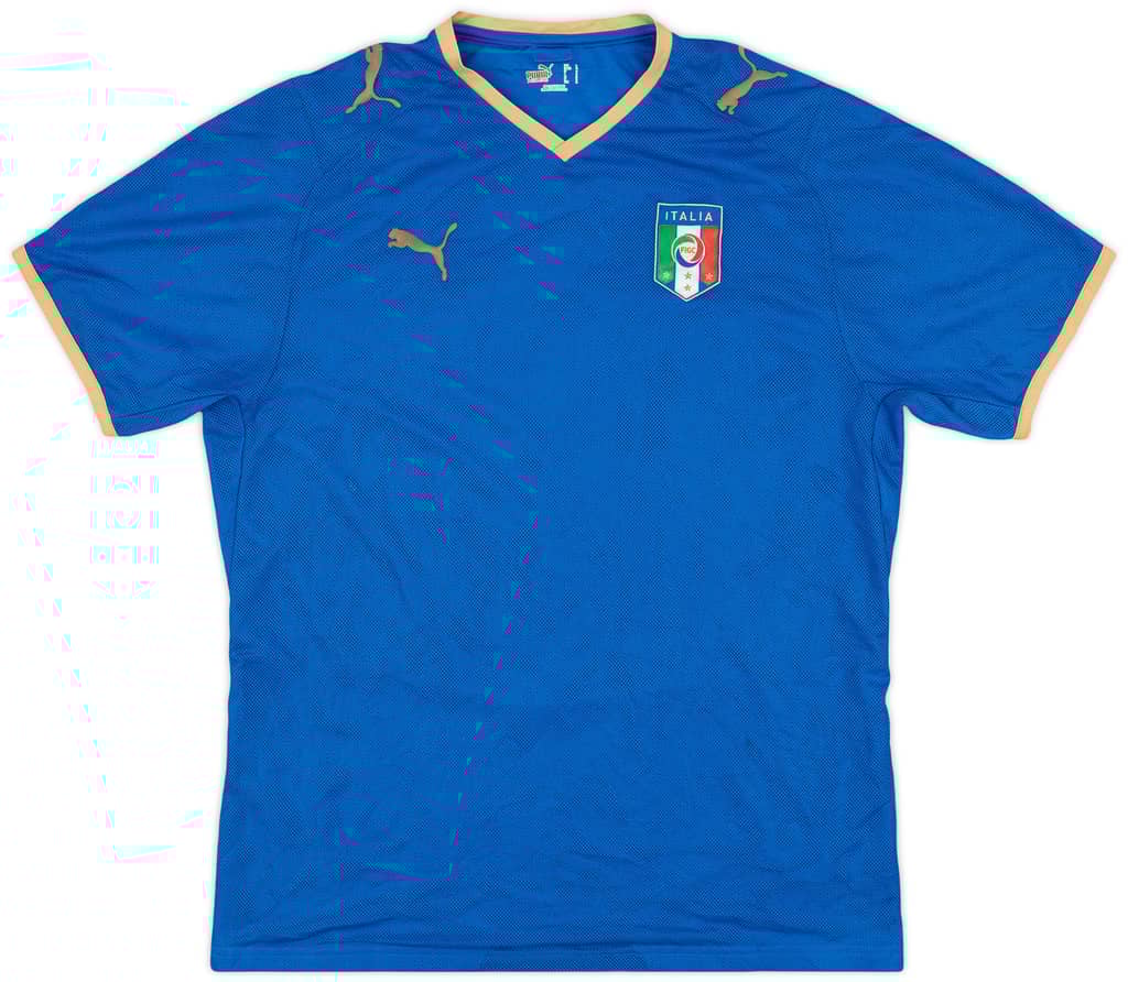 2007-08 Italy Home Shirt - 8/10 - (S)