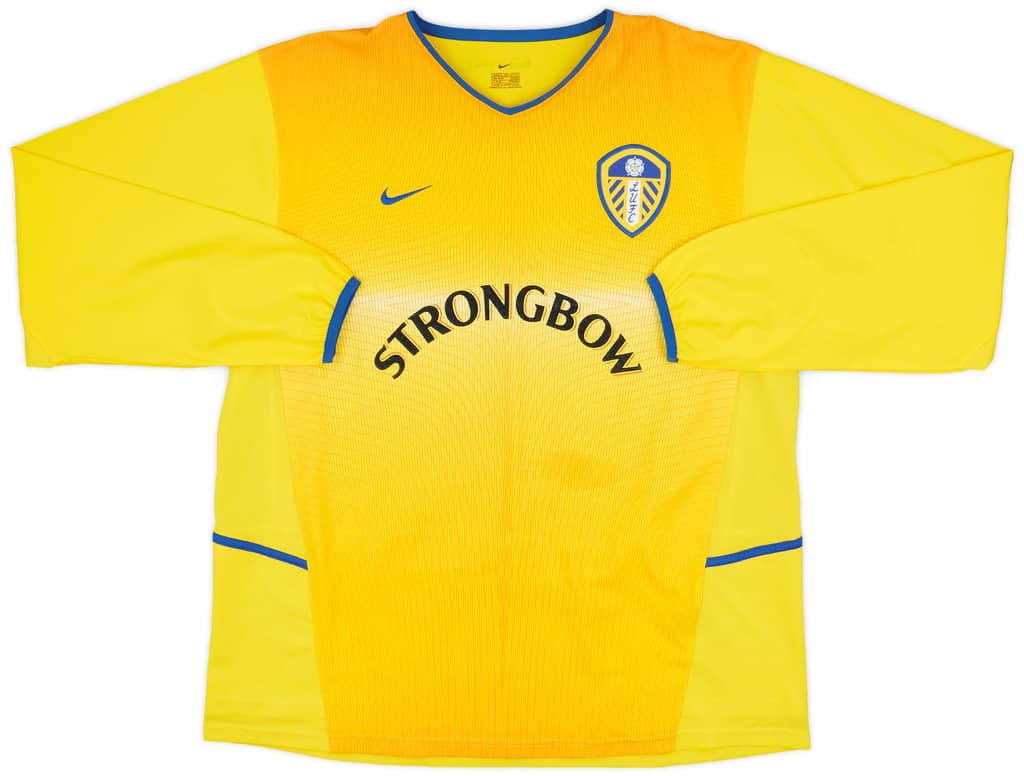 2002-03 Leeds United Away L/S Shirt Keane #7 - 6/10 - (XL)
