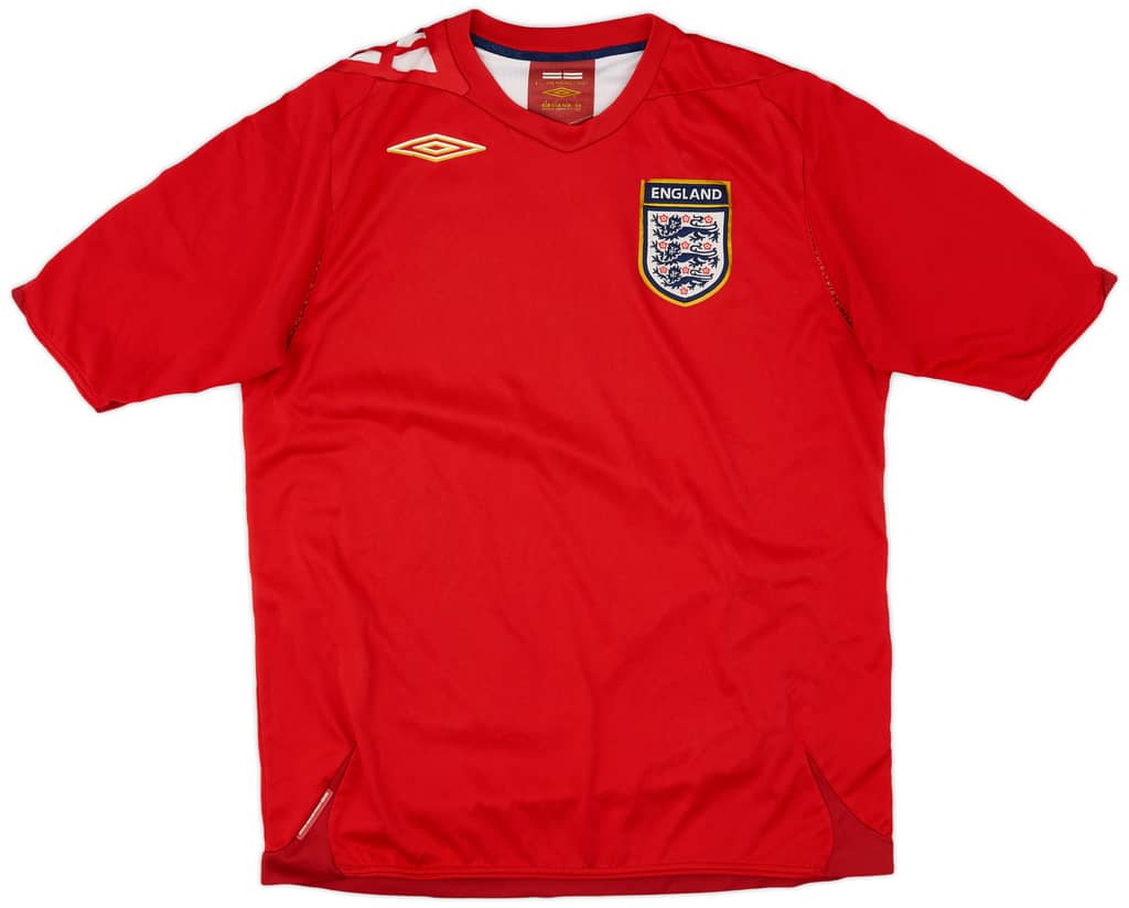 2006-08 England Away Shirt - 4/10 - (M)