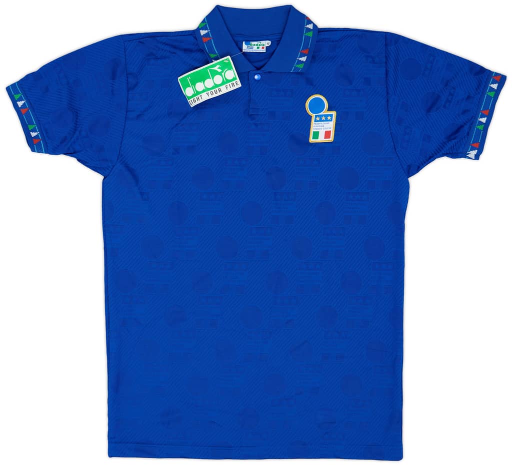 1994 Italy Home Shirt #10 (Baggio) (M)