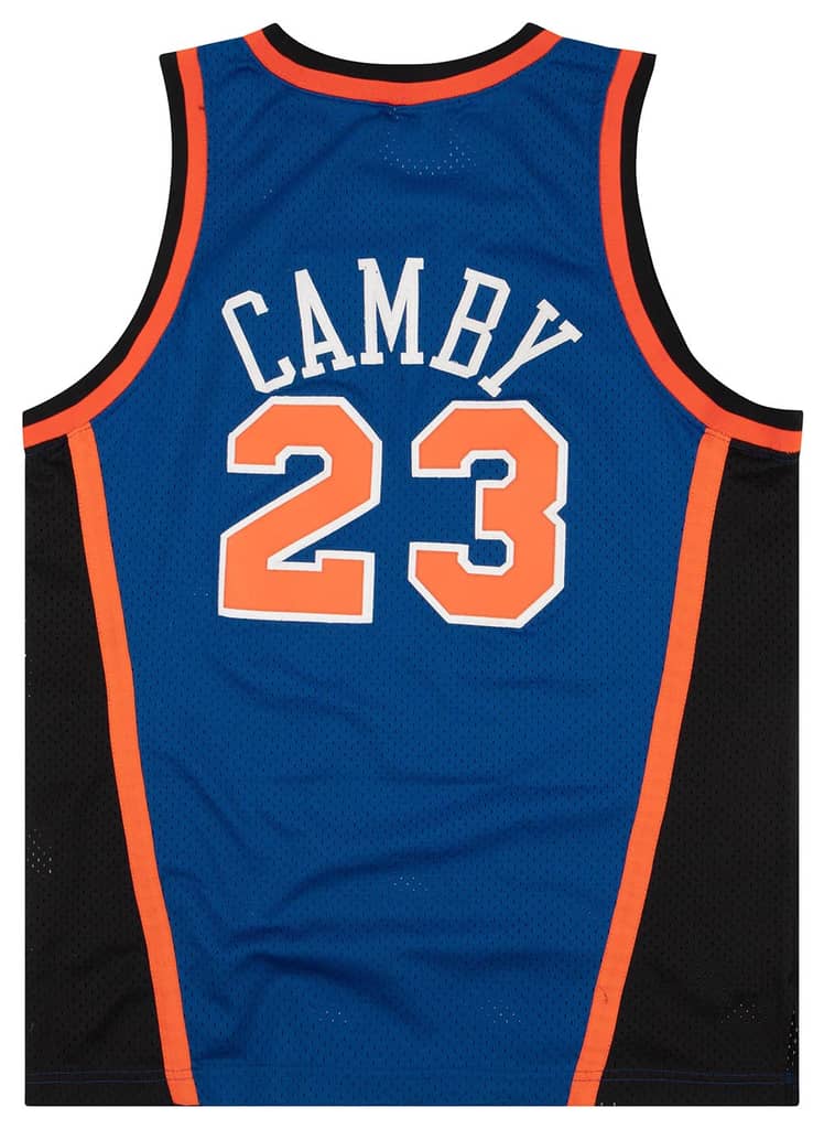 2000-01 New York Knicks Camby #23 Nike Swingman Jersey (Away) L