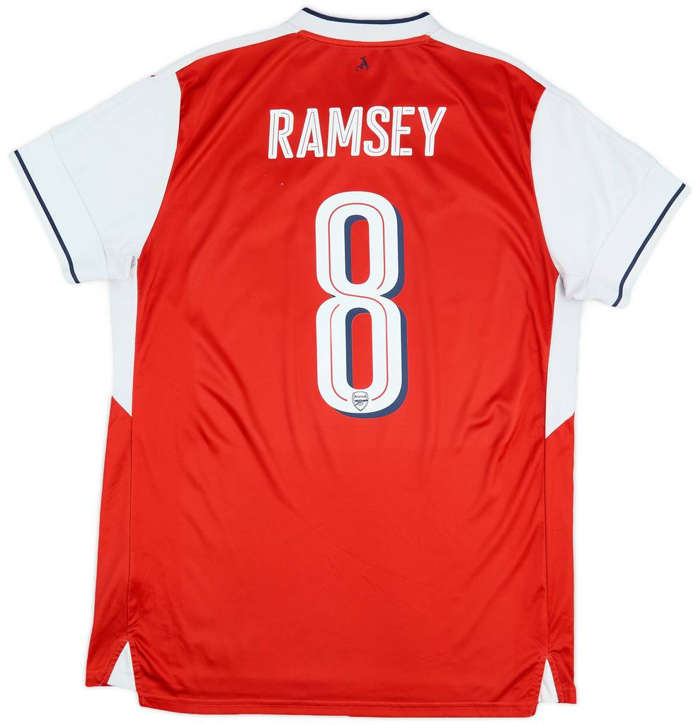 2016-17 Arsenal Home Shirt Ramsey #8 - 6/10 - (XL)