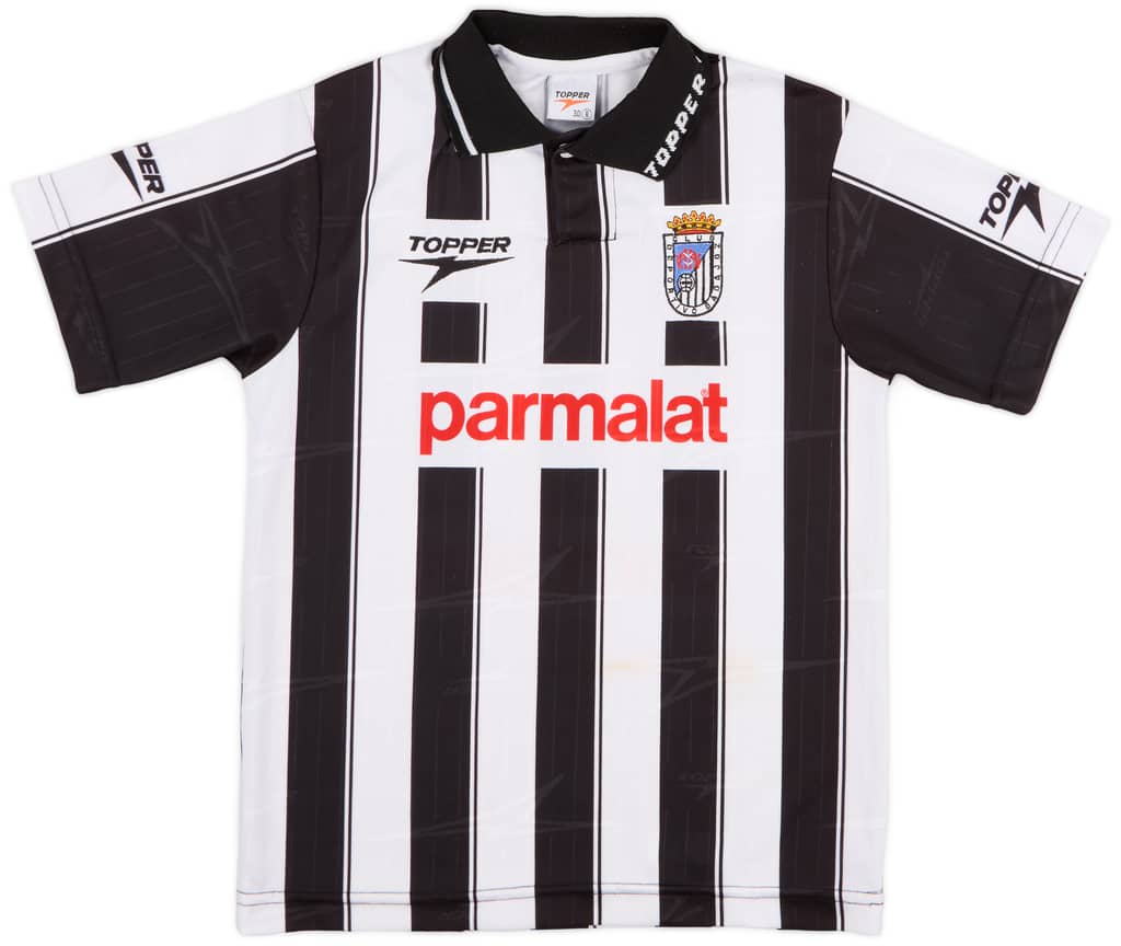 1998-99 CD Badajoz Home Shirt #8 - 6/10 - (M.Boys)