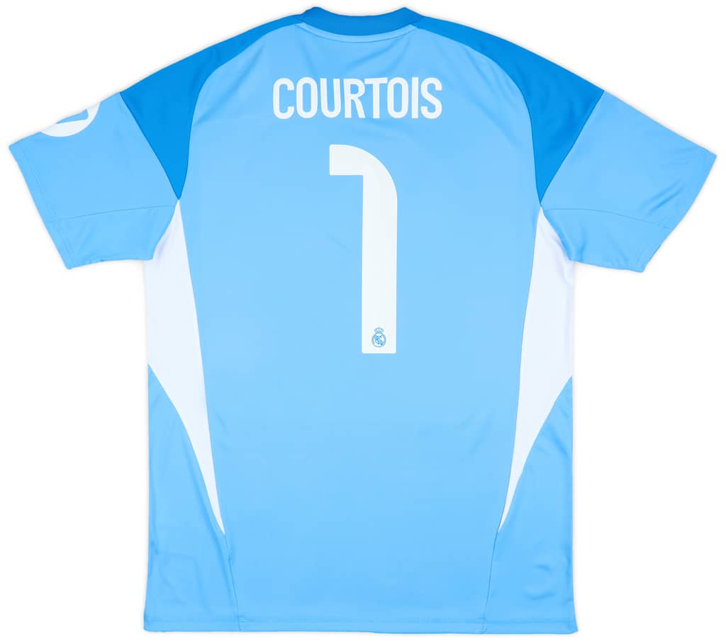 2025-26 Real Madrid GK Home Shirt Courtois #1