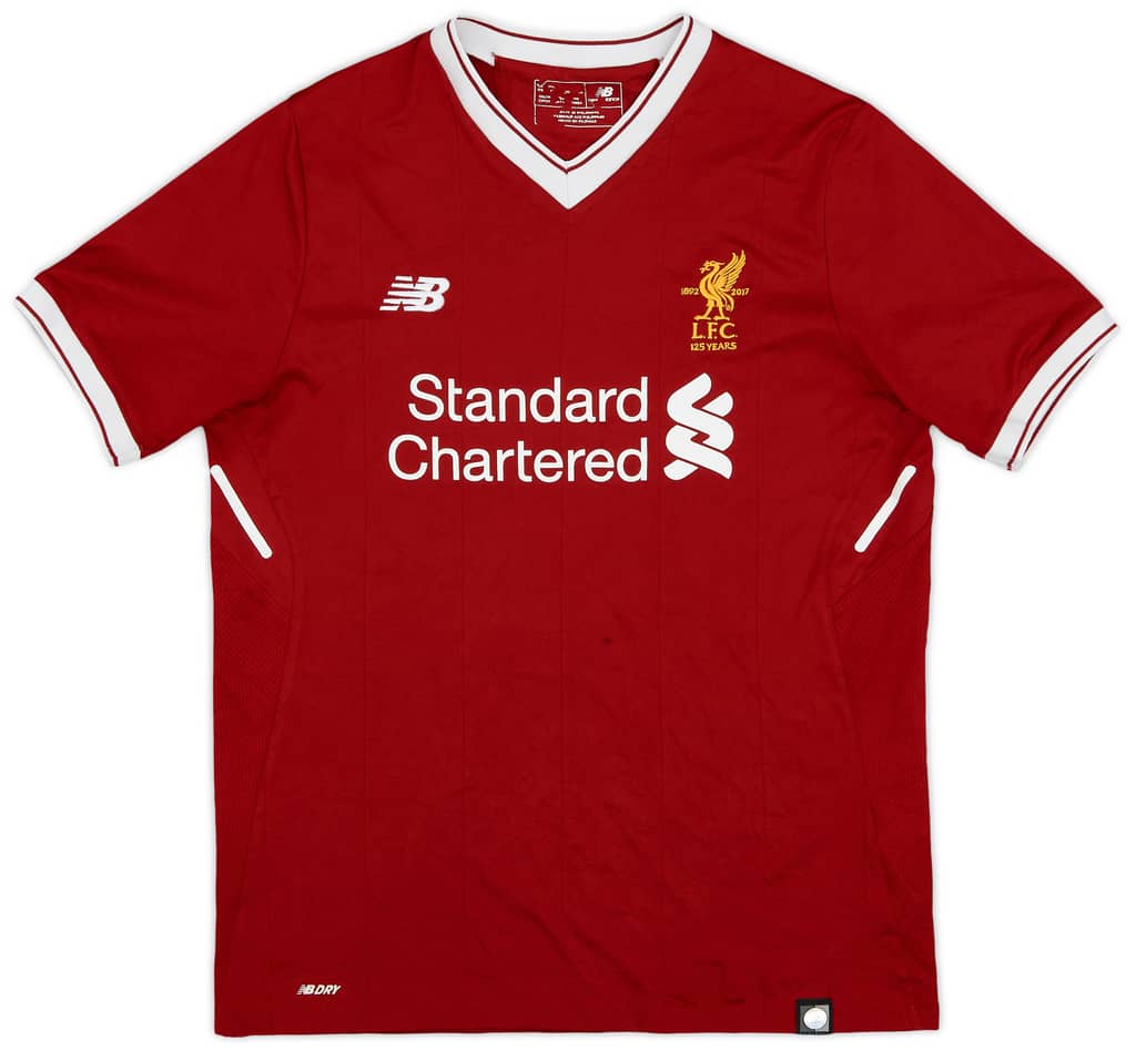 2017-18 Liverpool 125 Years Home Shirt - 6/10 - (XL.Boys)