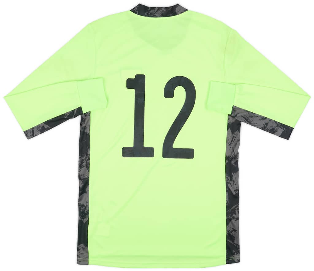 2020-21 Wales Player Issue GK Shirt #12 (M)