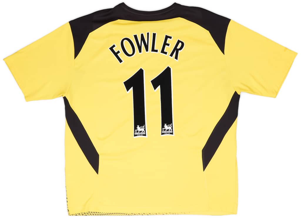2004-06 Liverpool Away Shirt Fowler #11 - 7/10 - (XL)