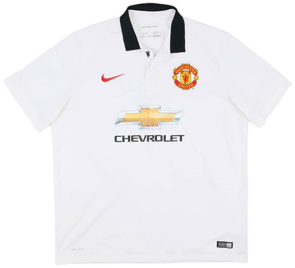 2014-15 Manchester United Away Shirt Mata #8 - 8/10 - (XL)