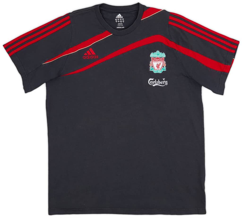 2009-10 Liverpool adidas Training Shirt - 7/10 - (L/XL)