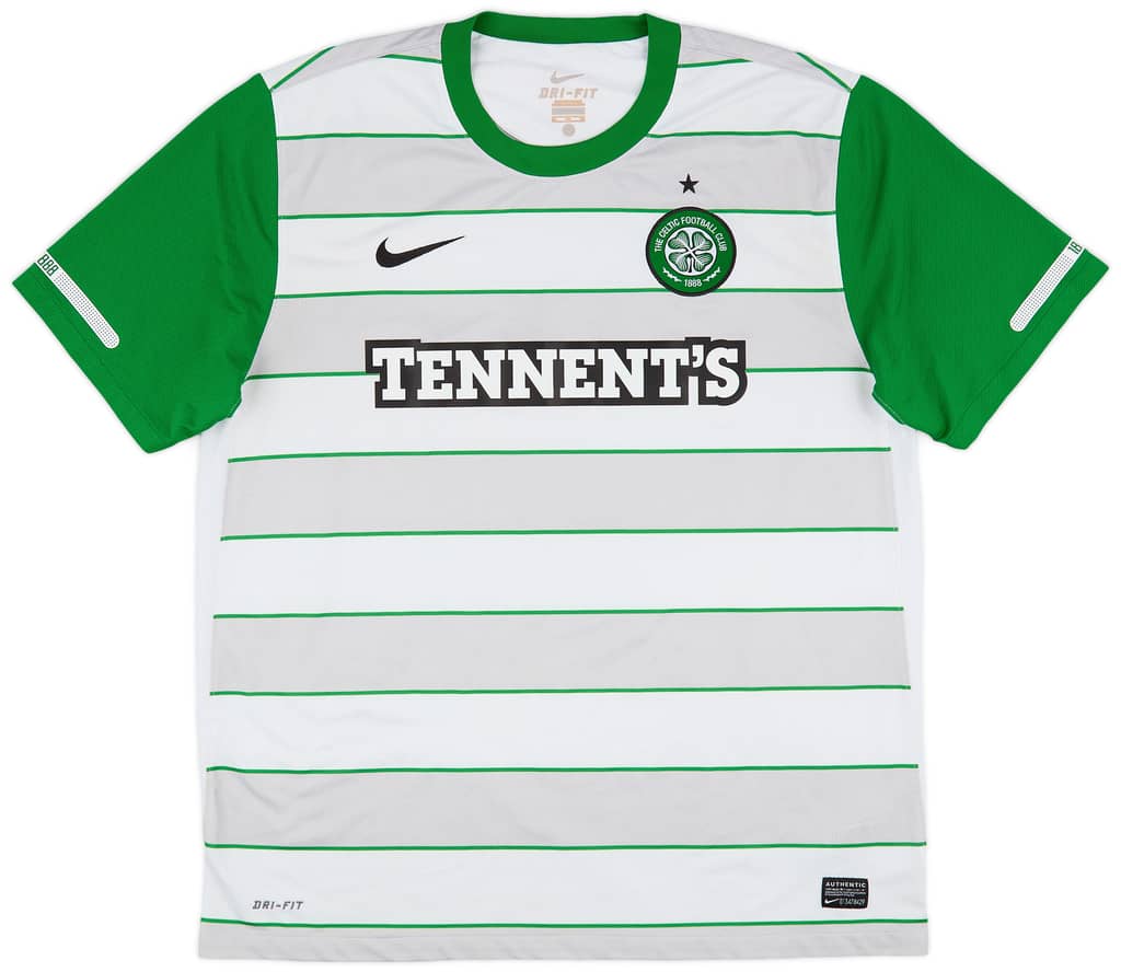 2011-12 Celtic Away Shirt - 8/10 - (XL)