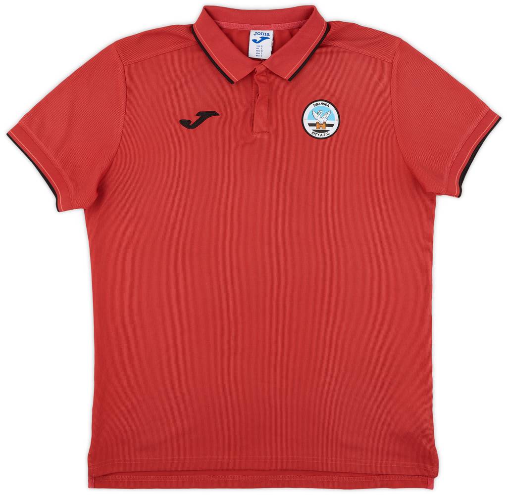 2018-19 Swansea Joma Polo Shirt - 7/10 - (L)