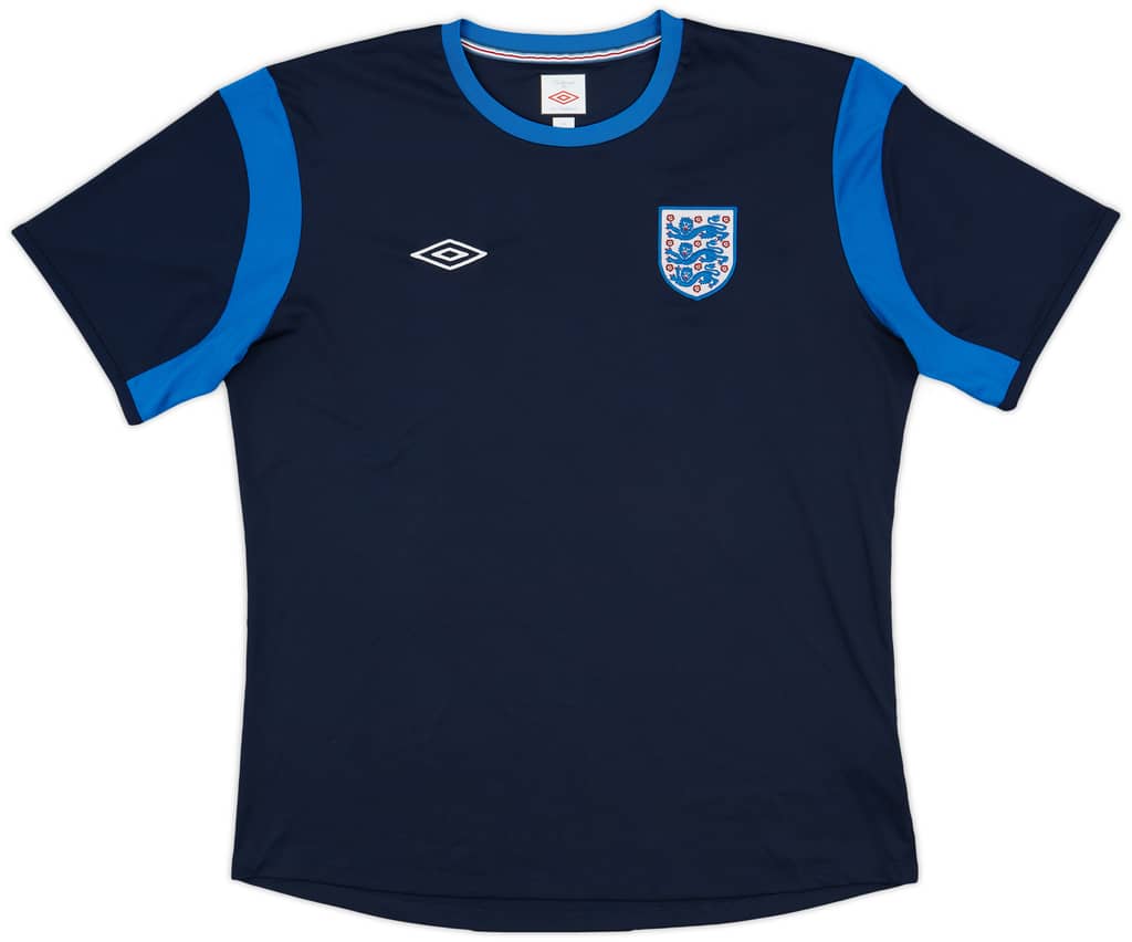 2010-11 England Umbro Training Shirt - 9/10 - (XL)