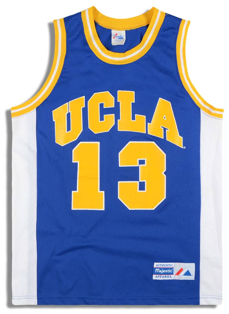 1990s UCLA Bruins #13 Majestic Jersey (Away) L