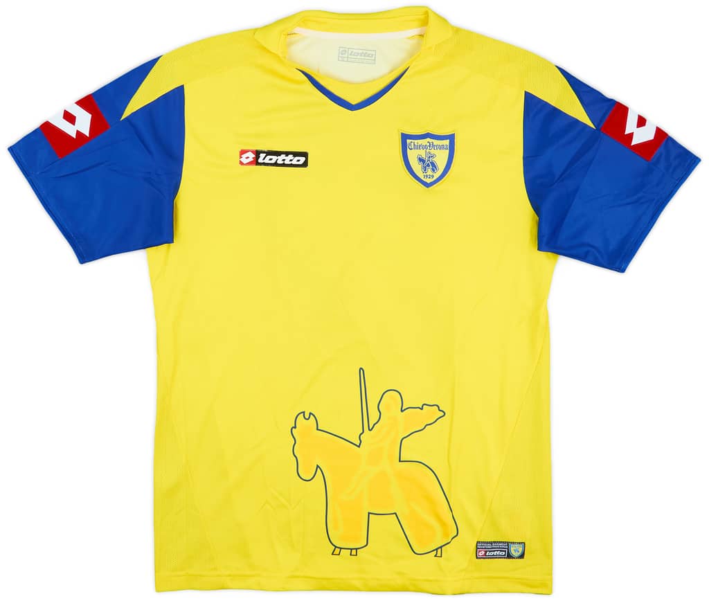 2007-08 Chievo Verona Home Shirt Moro #27 - 4/10 - (XL)