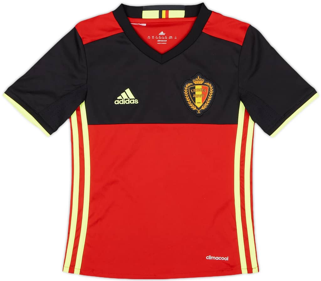 2016-17 Belgium Home Shirt - 7/10 - (S.Boys)