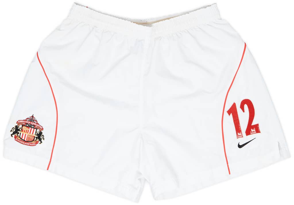 2000-01 Sunderland Match Issue Away Shorts #12 (Dichio)