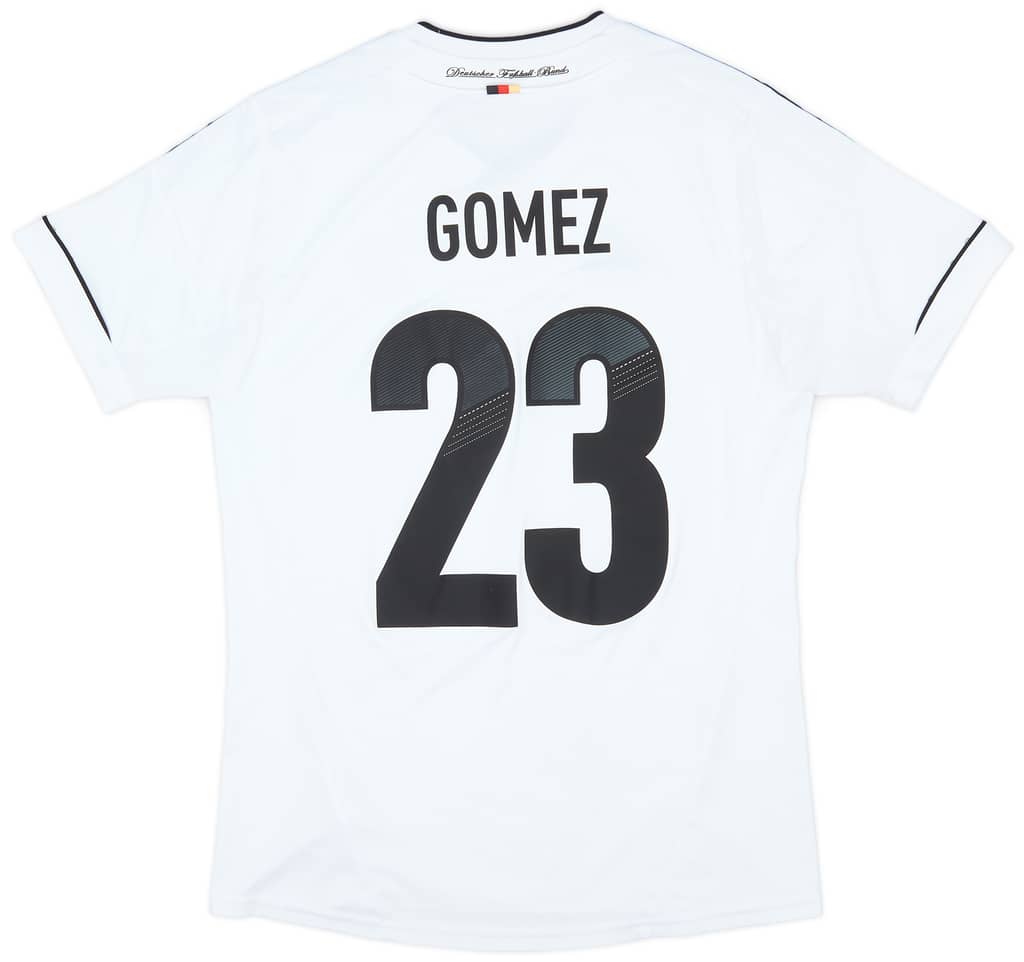 2012-13 Germany Home Shirt Gomez #23 - 7/10 - (XL.Boys)