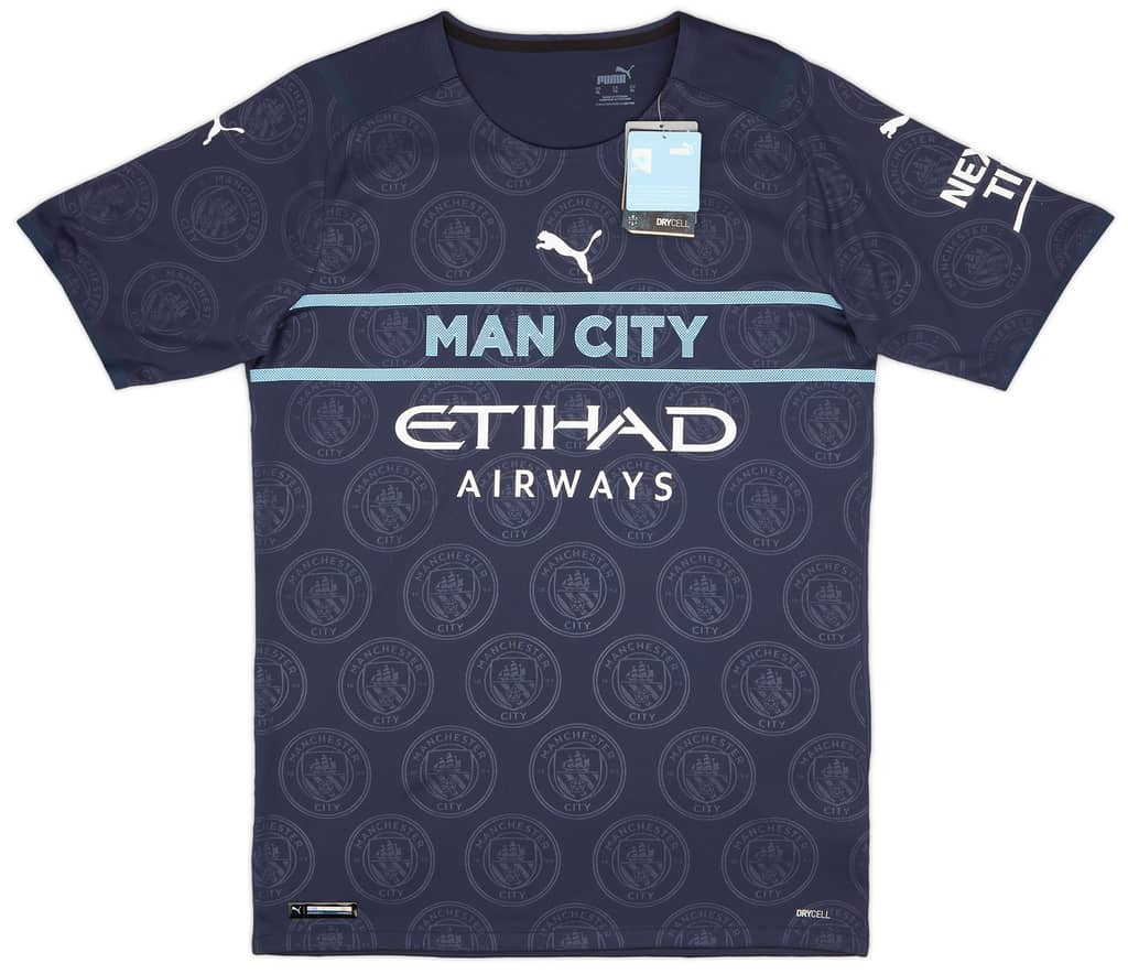 2021-22 Manchester City Authentic Third Shirt De Bruyne #17 (XL)