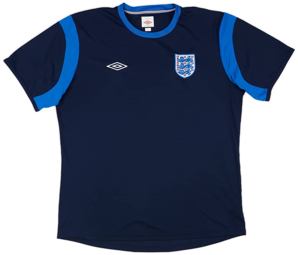 2010-11 England Umbro Training Shirt - 9/10 - (XL)