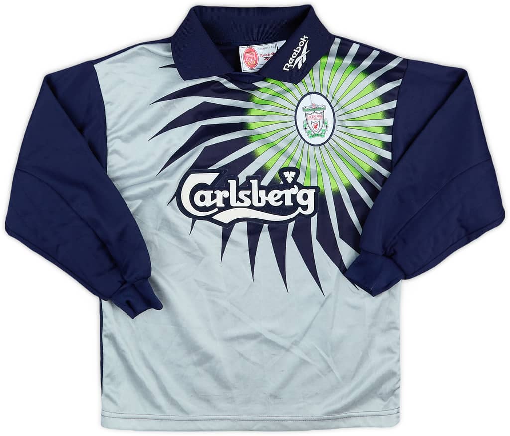 1998-99 Liverpool GK Shirt - 8/10 - (S.Boys)