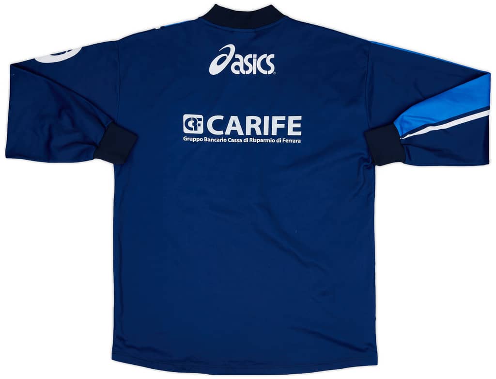 1999-00 SPAL Player Issue Asics Training L/S Shirt #8 - 8/10 - (XL)