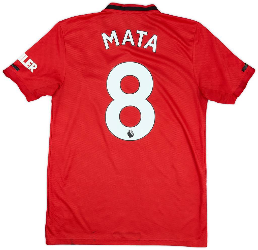 2019-20 Manchester United Home Shirt Mata #8 - 3/10 - (S)