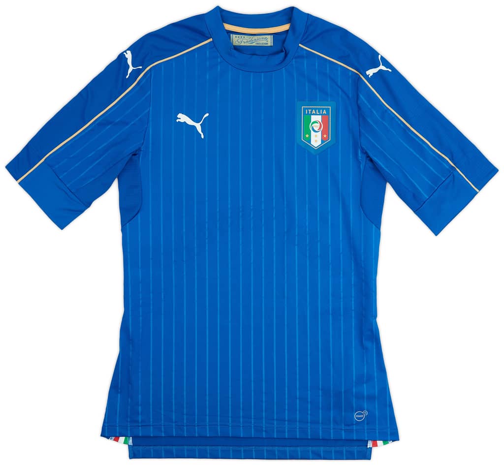 2016-17 Italy Player Issue Home Shirt - 10/10 - (XL)