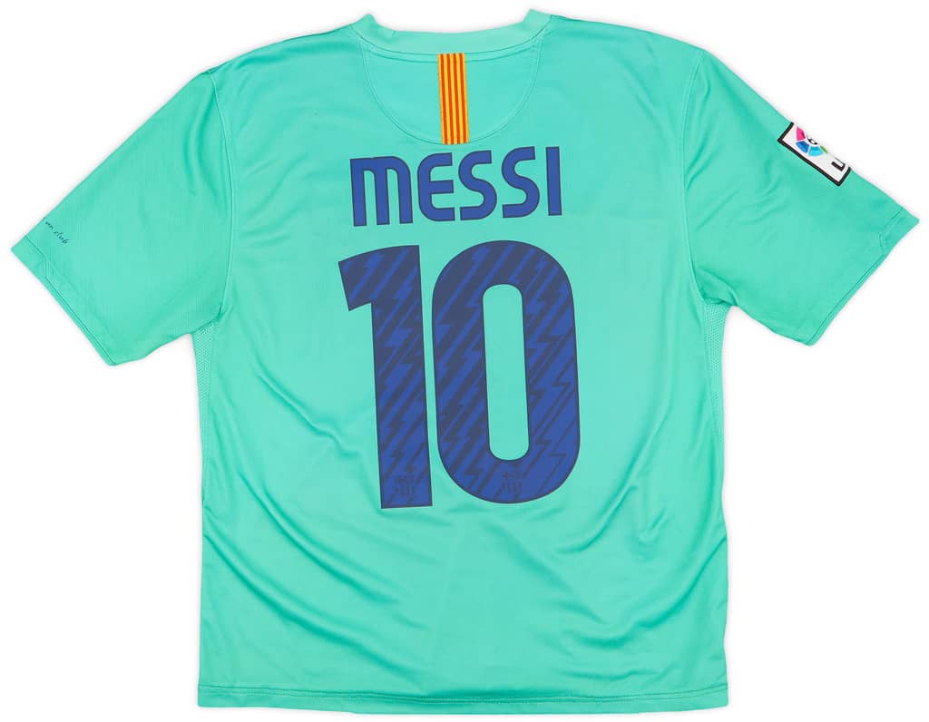 2010-11 Barcelona Away Shirt Messi #10 - 5/10 - (L)