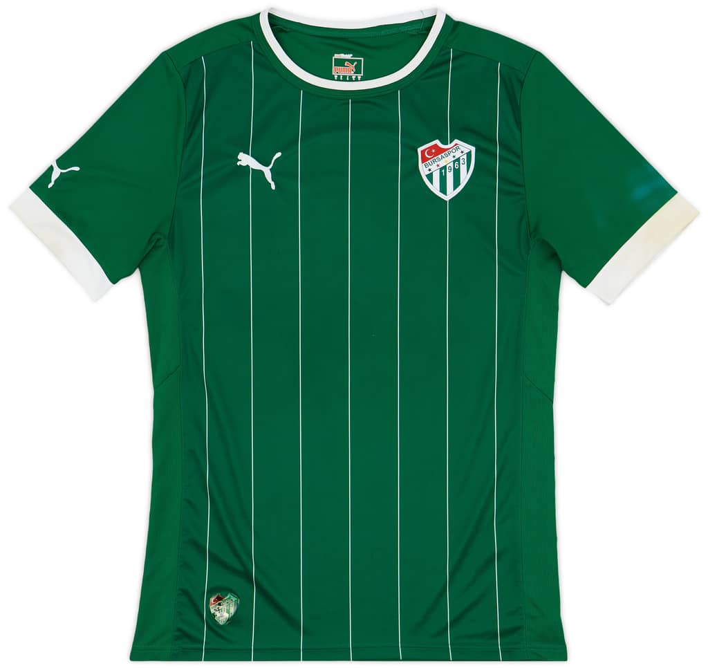 2012-13 Bursaspor Squad Signed Puma Away Shirt - 8/10 - (L)