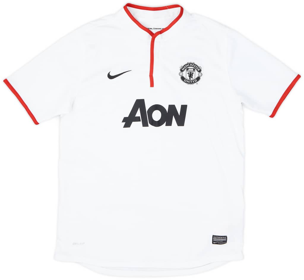 2012-14 Manchester United Away Shirt - 9/10 - (XL.Boys)