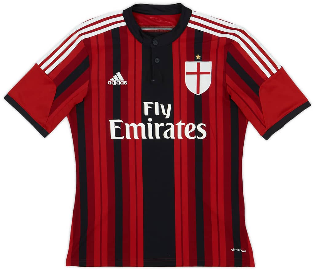 2014-15 AC Milan Home Shirt - 7/10 - (M)