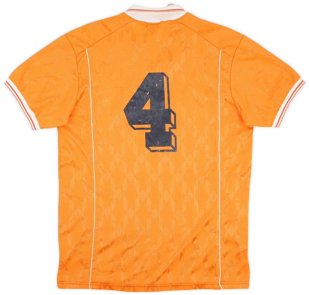 1986-88 Virginia Cavaliers Match Issue Home Shirt #4 (Agoos)