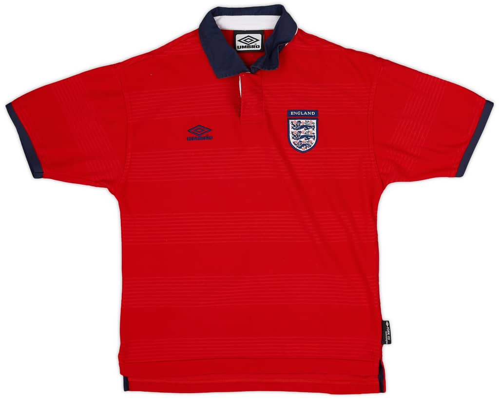 1999-01 England Away Shirt - 9/10 - (M.Boys)