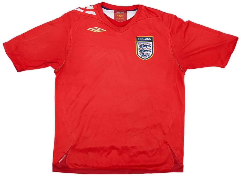 2006-08 England Away Shirt - 4/10 - (L)