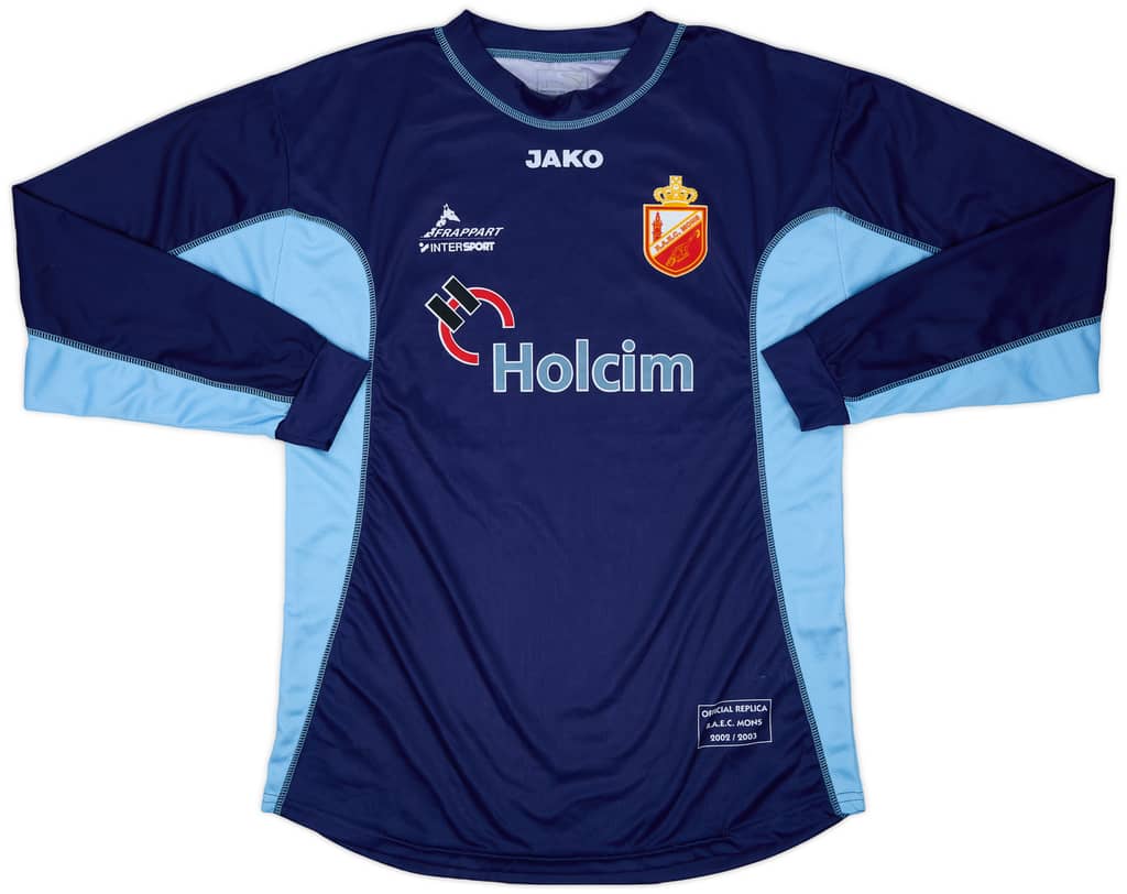 2002-03 RAEC Mons GK Shirt - 9/10 - (XXL)