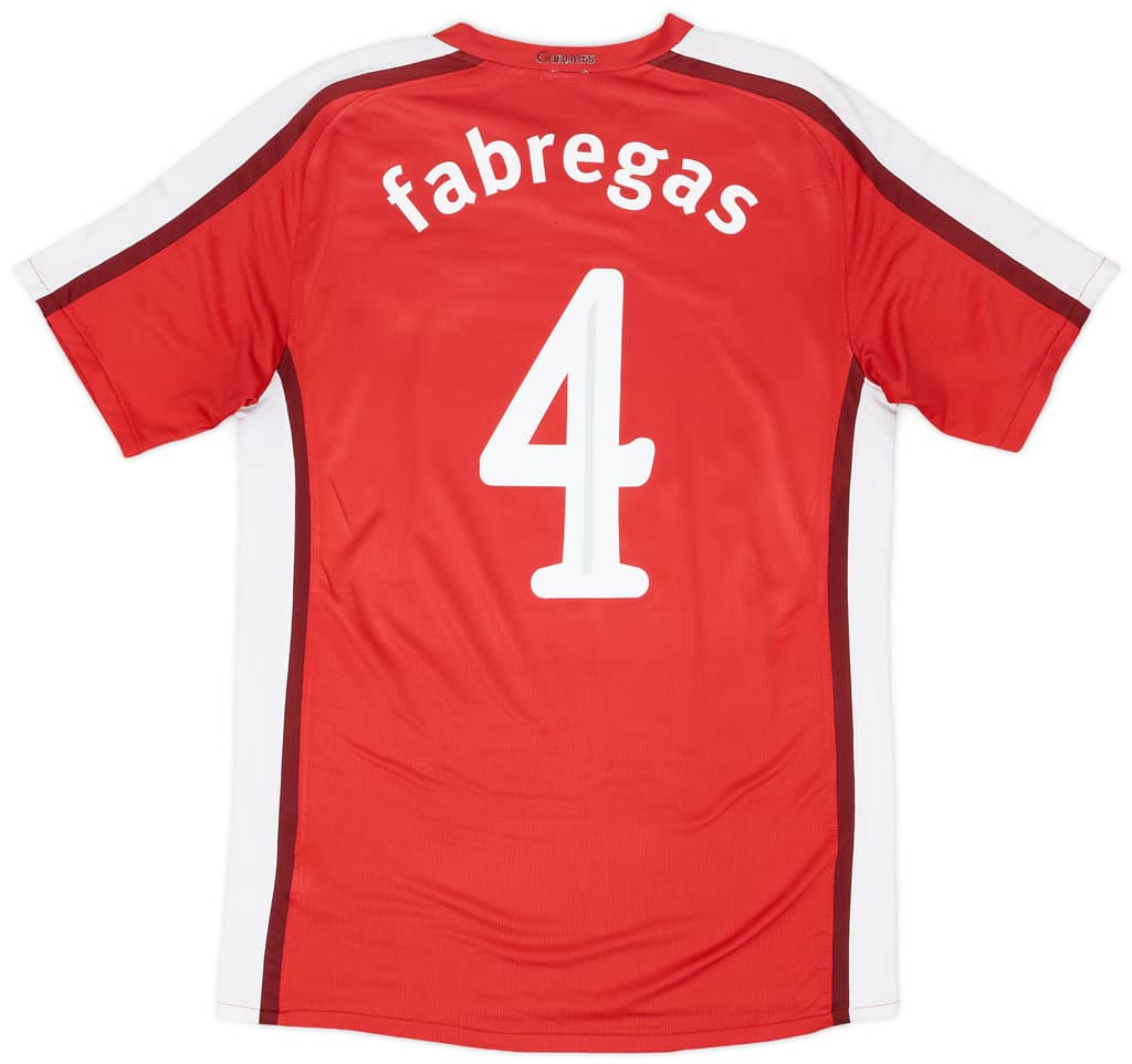 2008-10 Arsenal Home Shirt Fabregas #4 - 5/10 - (M)