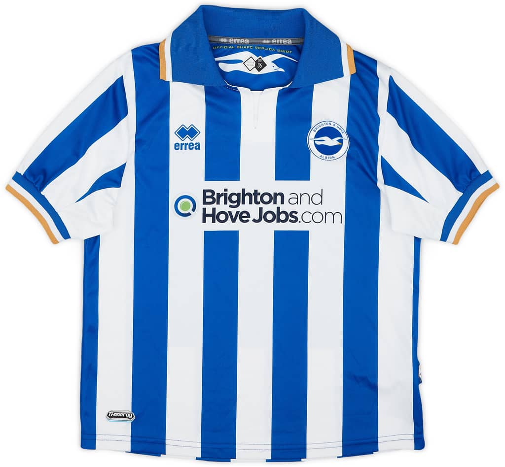 2011-13 Brighton Home Shirt - 8/10 - (XL.Boys)