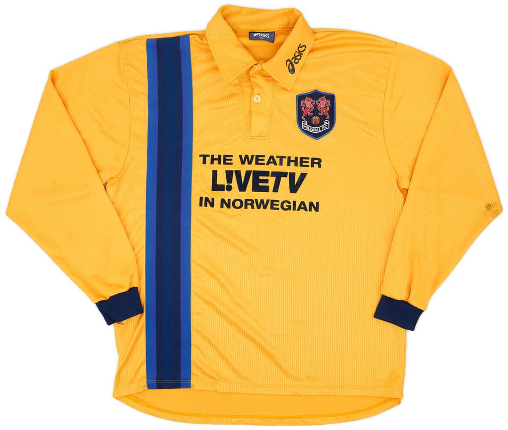 1998-99 Millwall Match Issue Away L/S Shirt #4