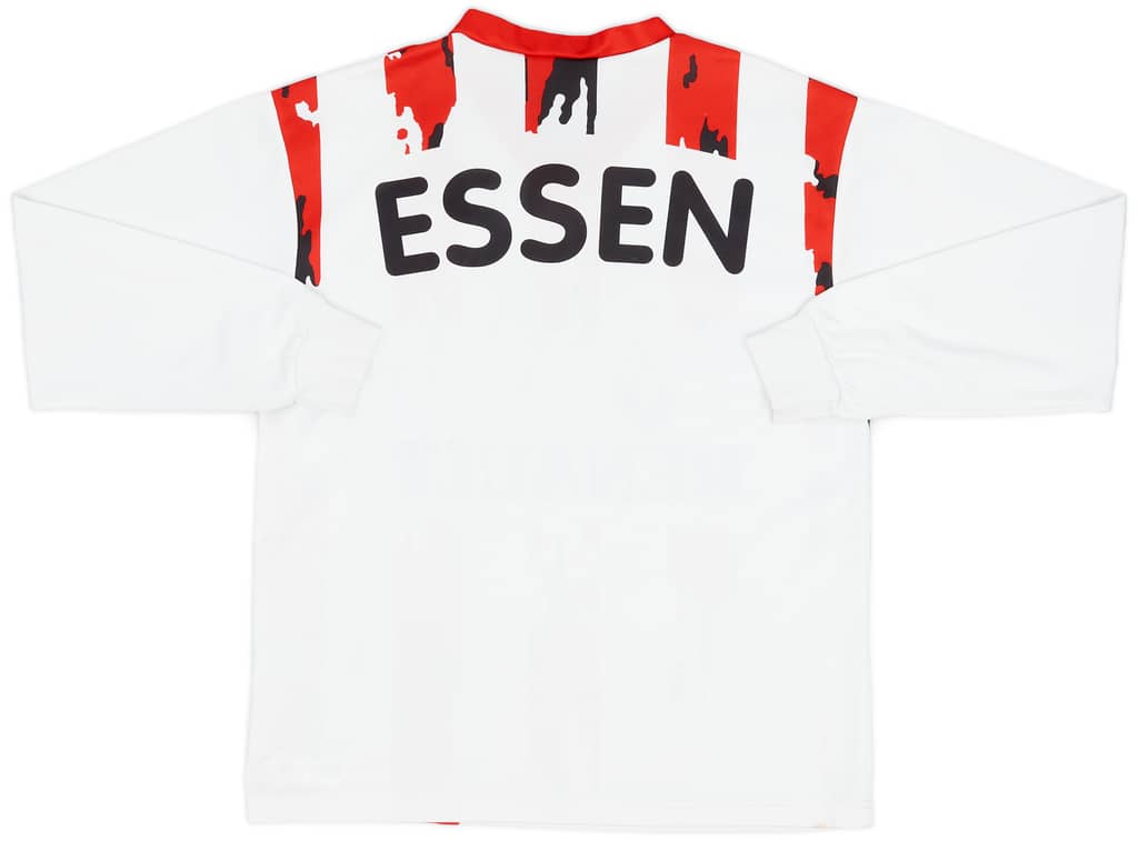 1994-95 Rot-Weiss Essen Home L/S Shirt - 9/10 - (XXS)