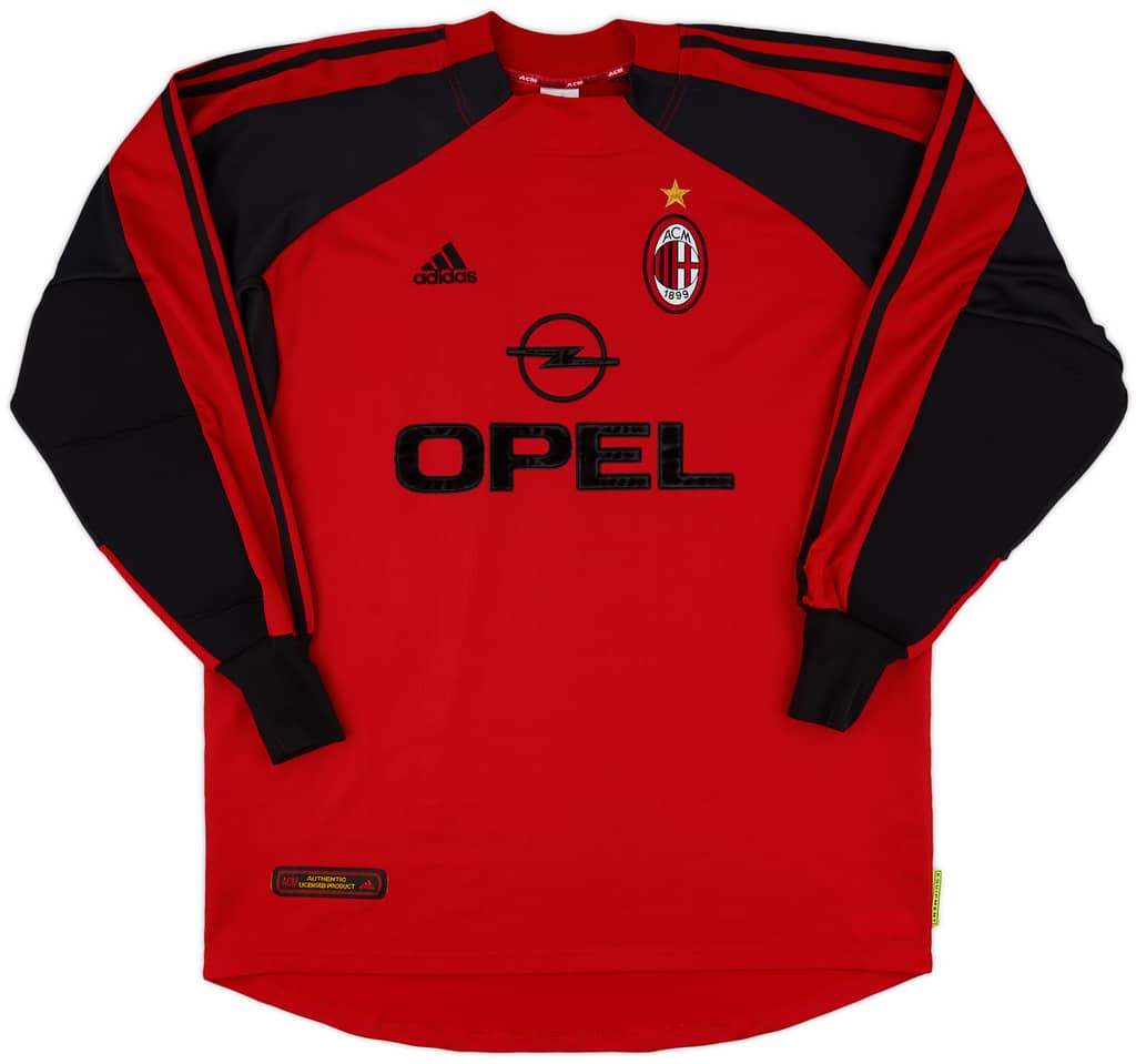 2000-02 AC Milan Player Issue GK Shirt - 9/10 - (L)