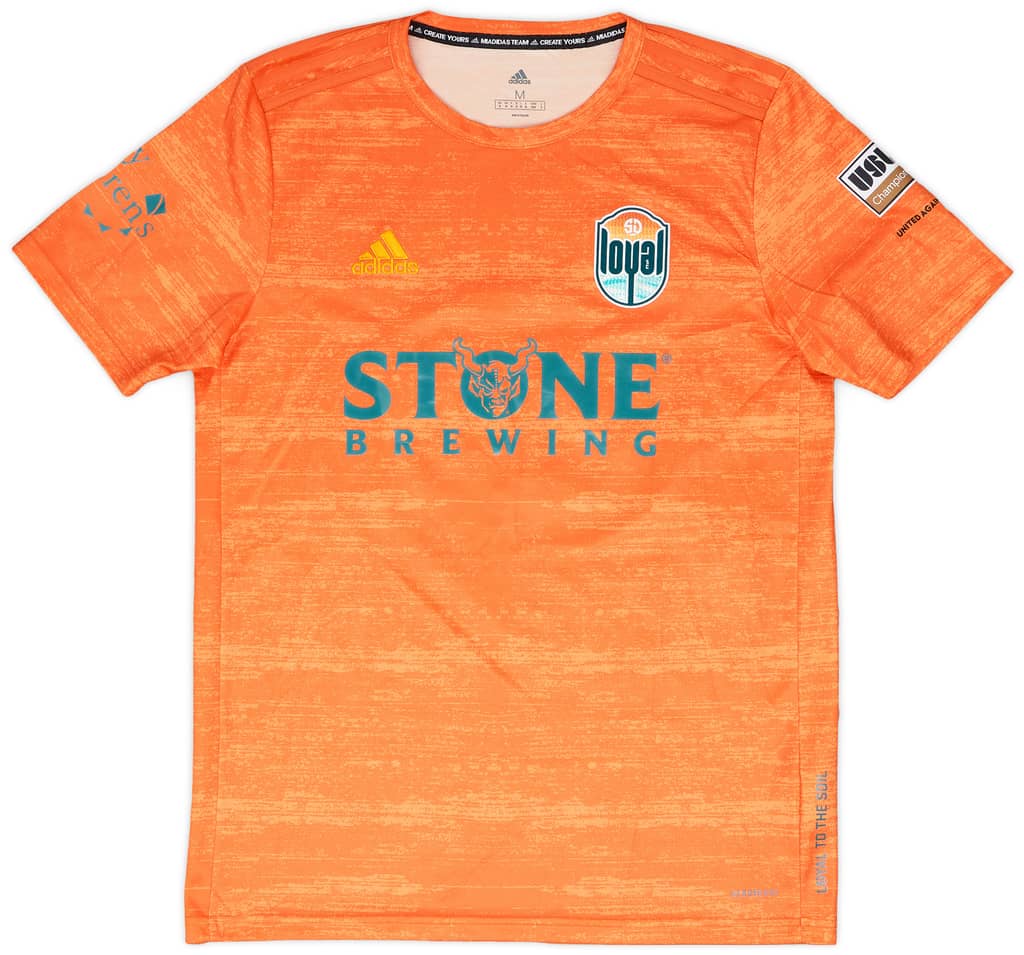 2021 San Diego Loyal Match Issue Away Shirt Bodily #28